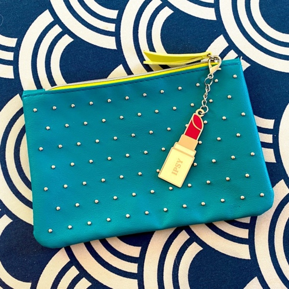 100th Ipsy Glam Bag with Lipstick Charm Brand New